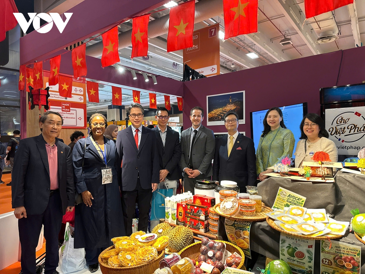 Pavilion launched to promote Vietnam products at Foire de Paris